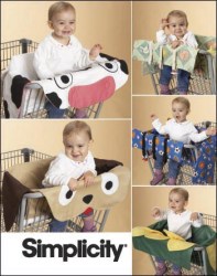 2920 NOVELTY GROCERY CART COVERS FOR BABIES PATTERN